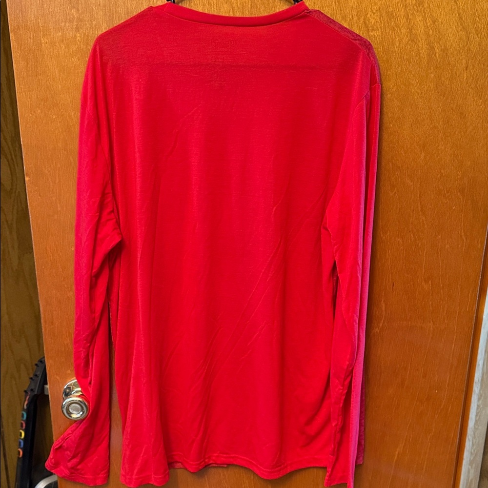 Unisex Peanuts Red Snoopy Long Sleeve Pajama set - Picture 8 of 10